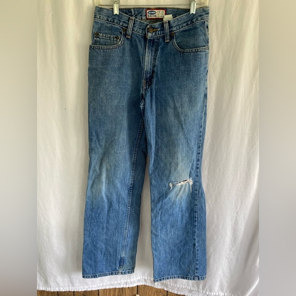 Old Navy Denim Blue Jeans 28” x 31” pants - Picture 1 of 6